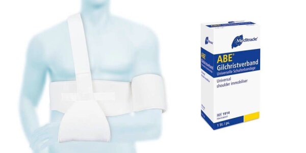 Meditrade® Schulterbandage  ABE® 1914 weiß, 1 St.