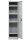 Gürkan Umweltschrank 107529 lichtgrau 4 Fachböden 50,0 x 42,0 x 195,0 cm, aufgebaut, 1 St.