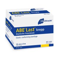 Meditrade® Fixierbinde   ABE® Last krepp 1752 weiß 10,0 cm x 4,0 m, 20 St.