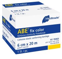 Meditrade® Fixierbinde   ABE® fix color 19463 grün 6,0 cm x 20,0 m, 1 St.
