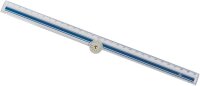 WEDO Schneidelineal 15-30 cm, silber