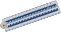 WEDO Schneidelineal 15-30 cm, silber