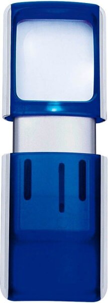 WEDO Lupe blau 3-fach, Ø 13,3 cm