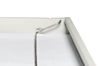 Gürkan Planschrank lichtgrau 10 Schubladen 140,0 x 95,0 x 105,0 cm, 1 St.