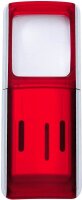 WEDO Lupe rot 3-fach, Ø 13,3 cm