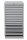 Gürkan Schubladenschrank lichtgrau 13 Schubladen 53,0 x 43,0 x 98,0 cm, 1 St.
