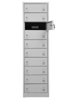 Gürkan Schließfachschrank lichtgrau 110264, 10...