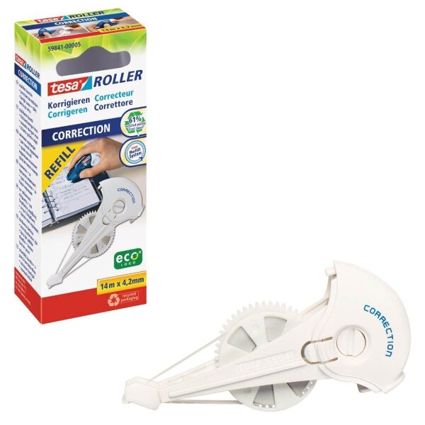tesa Nachfüllkassette für Korrekturroller 4,2 mm, 1 St.