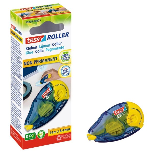 tesa Kleberoller wieder ablösbar, 1 St.