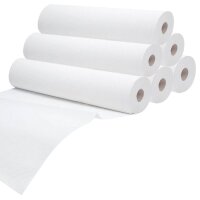 Meditrade® Ärztekrepp ROLLICEL® 1-lagig weiß 59,0 cm x 100,0 m, 6 Rollen