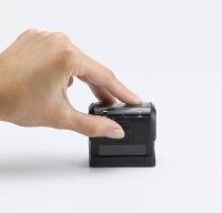 trodat Textstempel, individualisierbar printy 4912 selbstfärbend schwarz ohne Logo, 1 St. -  Nachträglich per Gutschein personalisieren
