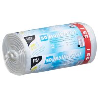 STARPAK Müllbeutel 35,0 l transparent 14,0 µm, 4x 50 St.