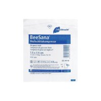 Meditrade® Mull-Kompressen BeeSana® mit Y-Schnitt 4116 weiß 7,5 x 7,5 cm, 25x 2 St.