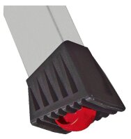 KRAUSE Klapptritt MONTO Rolly silber 2x 2 Stufen, H: 55,0 cm