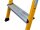 KRAUSE Klapptritt MONTO Rolly gelb 2x 2 Stufen, H: 55,0 cm