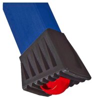 KRAUSE Klapptritt MONTO Rolly blau 2x 2 Stufen, H: 55,0 cm
