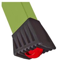 KRAUSE Klapptritt MONTO Rolly grün 2x 2 Stufen, H: 55,0 cm