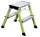 KRAUSE Klapptritt MONTO Rolly grün 2x 2 Stufen, H: 55,0 cm