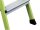 KRAUSE Klapptritt MONTO Rolly grün 2x 2 Stufen, H: 55,0 cm