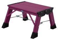 KRAUSE Klapptritt MONTO Treppy Plusline pink 1 Stufe, H:...