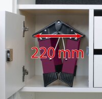 KRAUSE Klapptritt MONTO Treppy Plusline pink 1 Stufe, H:...