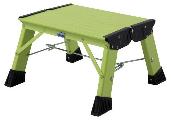 KRAUSE Klapptritt MONTO Treppy Plusline grün 1 Stufe, H: 20,0 cm