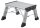 KRAUSE Klapptritt MONTO Treppy Plusline silber 1 Stufe, H: 20,0 cm
