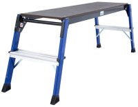 KRAUSE Arbeitsplattform MONTO StepTop blau 2 Stufen 41,0...