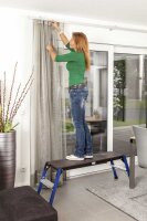 KRAUSE Arbeitsplattform MONTO StepTop blau 2 Stufen 41,0 x 110,0 cm
