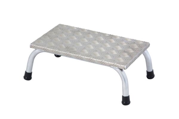 KRAUSE Montagetritt STABILO  silber 1 Stufe, H: 21,0 cm
