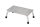 KRAUSE Montagetritt STABILO  silber 1 Stufe, H: 21,0 cm