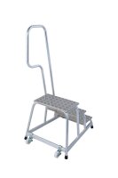 KRAUSE Montagetritt STABILO  silber 3 Stufen, H: 120,0 cm