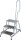 KRAUSE Montagetritt STABILO  silber 3 Stufen, H: 120,0 cm