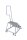 KRAUSE Montagetritt STABILO  silber 3 Stufen, H: 120,0 cm