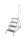 KRAUSE Montagetritt STABILO  silber 4 Stufen, H: 128,0 cm