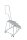KRAUSE Montagetritt STABILO  silber 4 Stufen, H: 128,0 cm