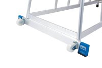 KRAUSE Montagetritt STABILO  silber 5 Stufen, H: 140,0 cm