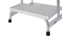 KRAUSE Montagetritt STABILO  silber 1 Stufe, H: 59,0 cm