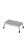 KRAUSE Montagetritt STABILO  silber 1 Stufe, H: 59,0 cm