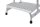 KRAUSE Montagetritt STABILO  silber 1 Stufe, H: 59,0 cm