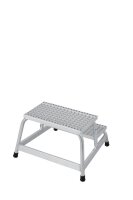 KRAUSE Montagetritt STABILO  silber 2 Stufen, H: 63,0 cm