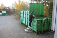KRAUSE Montagetritt STABILO  silber 3 Stufen, H: 88,0 cm