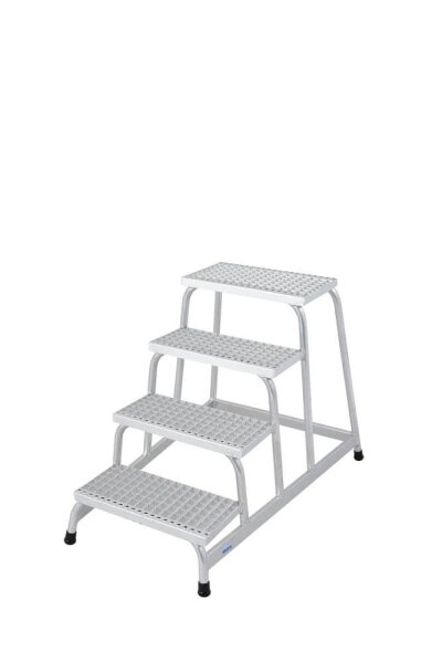 KRAUSE Montagetritt STABILO  silber 4 Stufen, H: 114,0 cm