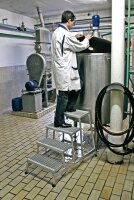 KRAUSE Montagetritt STABILO  silber 4 Stufen, H: 114,0 cm