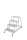 KRAUSE Montagetritt STABILO  silber 4 Stufen, H: 114,0 cm