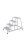 KRAUSE Montagetritt STABILO  silber 4 Stufen, H: 114,0 cm