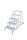 KRAUSE Montagetritt STABILO  silber 5 Stufen, H: 140,0 cm
