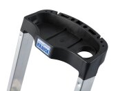 KRAUSE Klapptritt MONTO Sepuro Plusline silber 2 Stufen,...