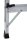 KRAUSE Klapptritt MONTO Sepuro Plusline silber 2 Stufen, H: 115,0 cm