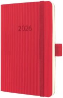 SIGEL Taschenkalender Conceptum 2026 rot, 1 St.  ( C2635 )